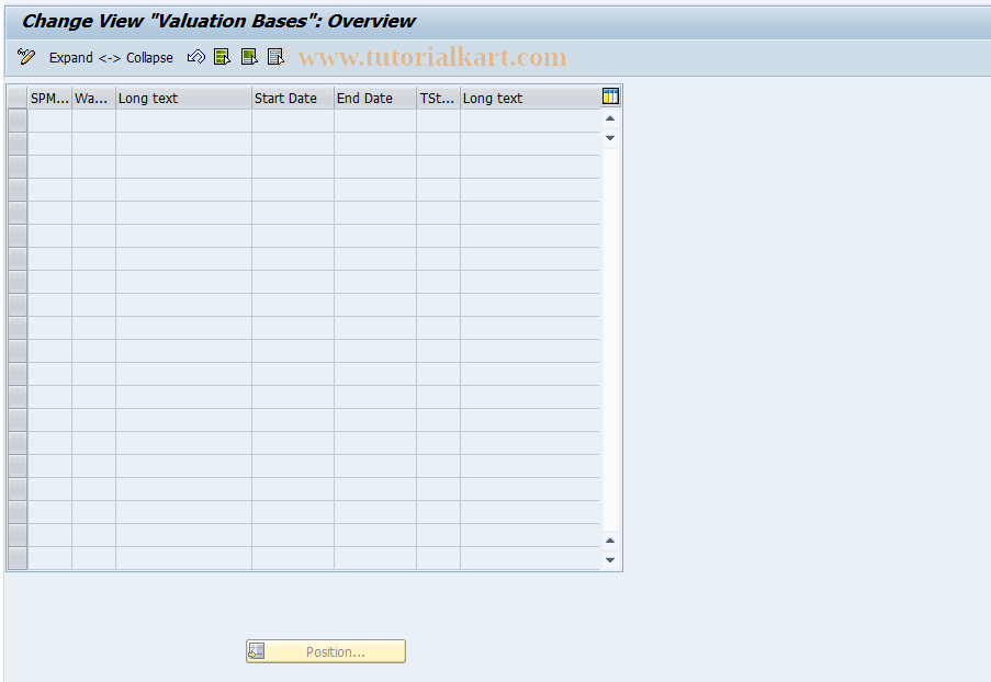 SAP TCode S_AHR_61002552 - IMG Activity: OHAASZ070