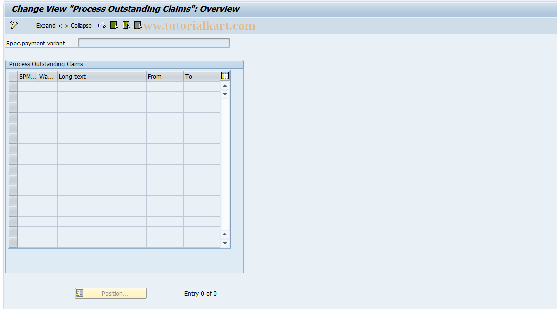 SAP TCode S_AHR_61002555 - IMG Activity: OHAASZ080