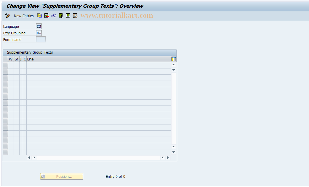 SAP TCode S_AHR_61002581 - IMG-Aktivität: SIMG_OHATW_423