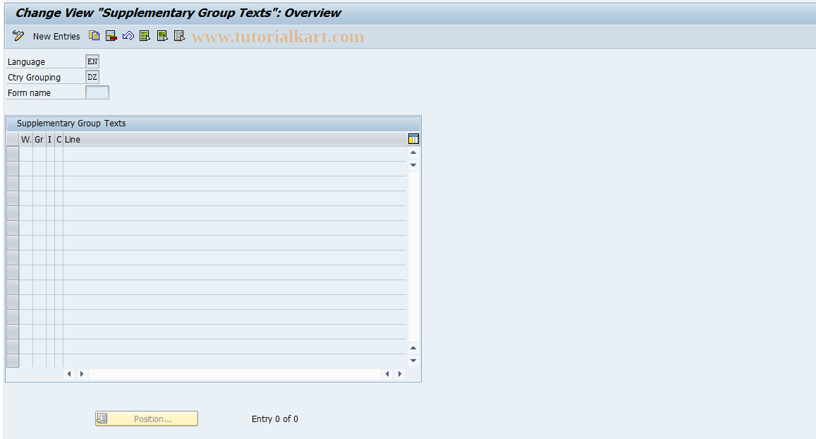 SAP TCode S_AHR_61002582 - IMG Activity: SIMG_OHAC423