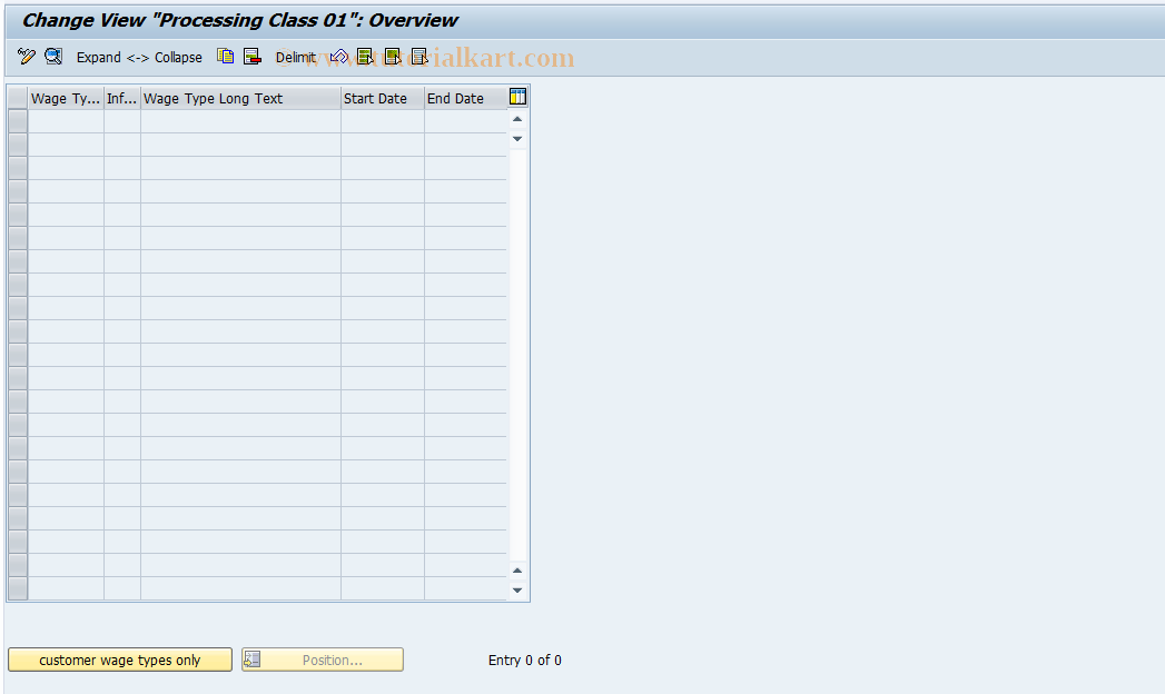 SAP TCode S_AHR_61002620 - IMG Activity: OHAABW202