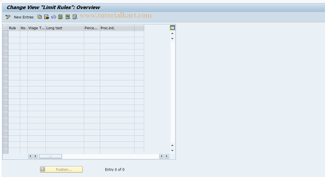 SAP TCode S_AHR_61002635 - IMG-Aktivität: OHATH_R1024