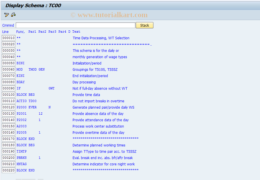 SAP TCode S_AHR_61002754 - IMG Activity: OHACTI364