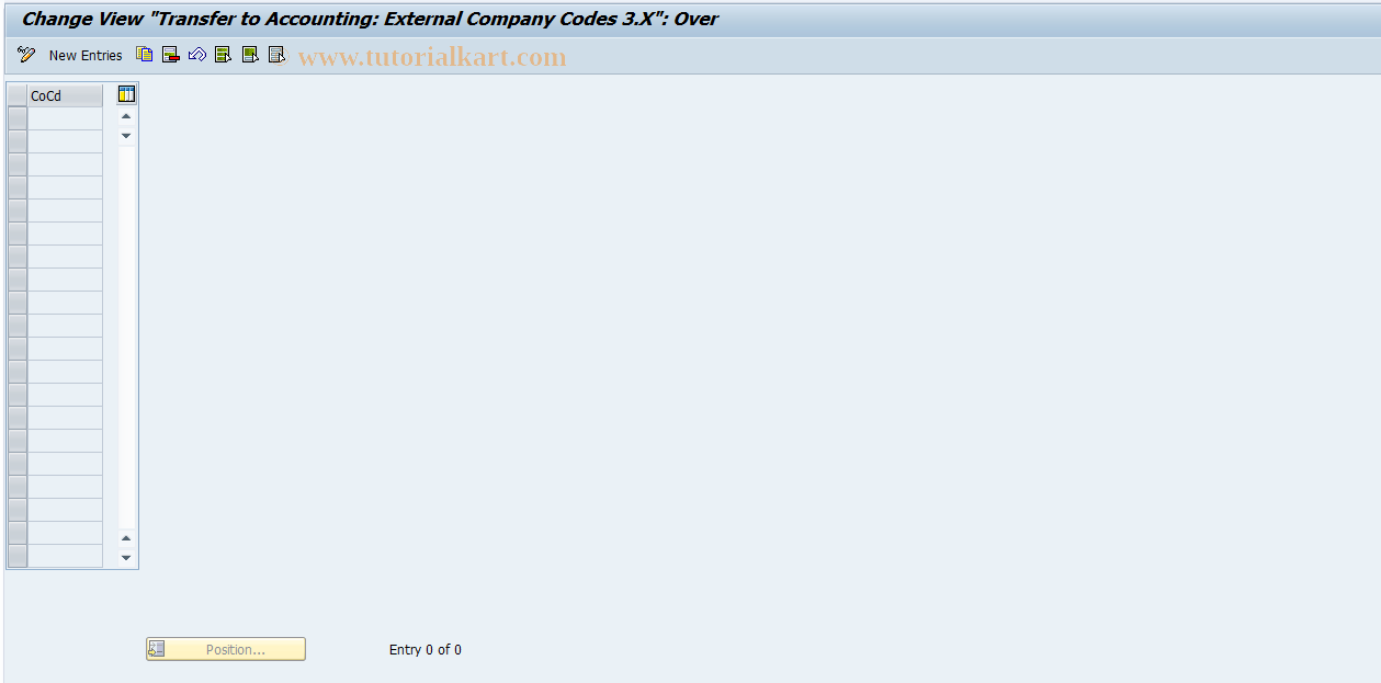 SAP TCode S_AHR_61002757 - IMG-Aktivität: OHATW_RI090