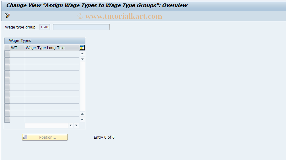 SAP TCode S_AHR_61002781 - IMG-Aktivität: OHATH_GU050