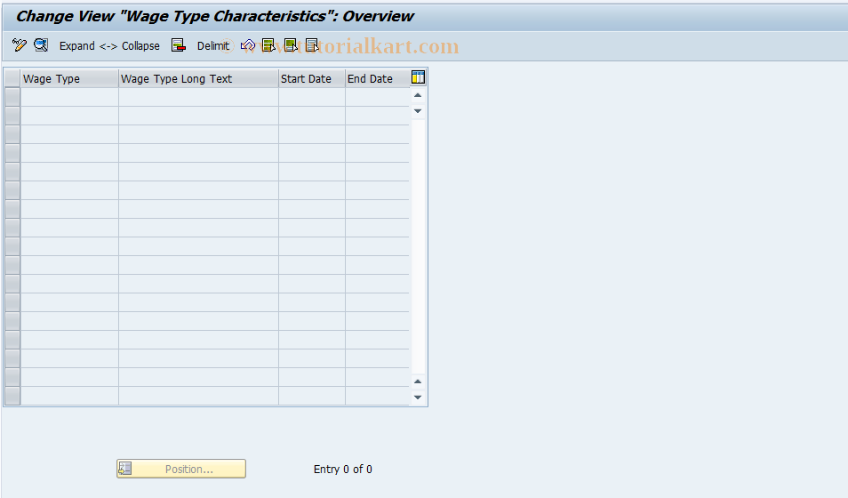 SAP TCode S_AHR_61002788 - IMG-Aktivität: OHATH_GU060