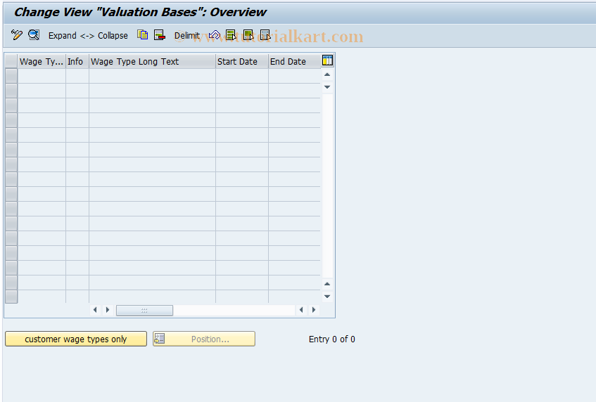 SAP TCode S_AHR_61002789 - IMG Activity: OHACM0163