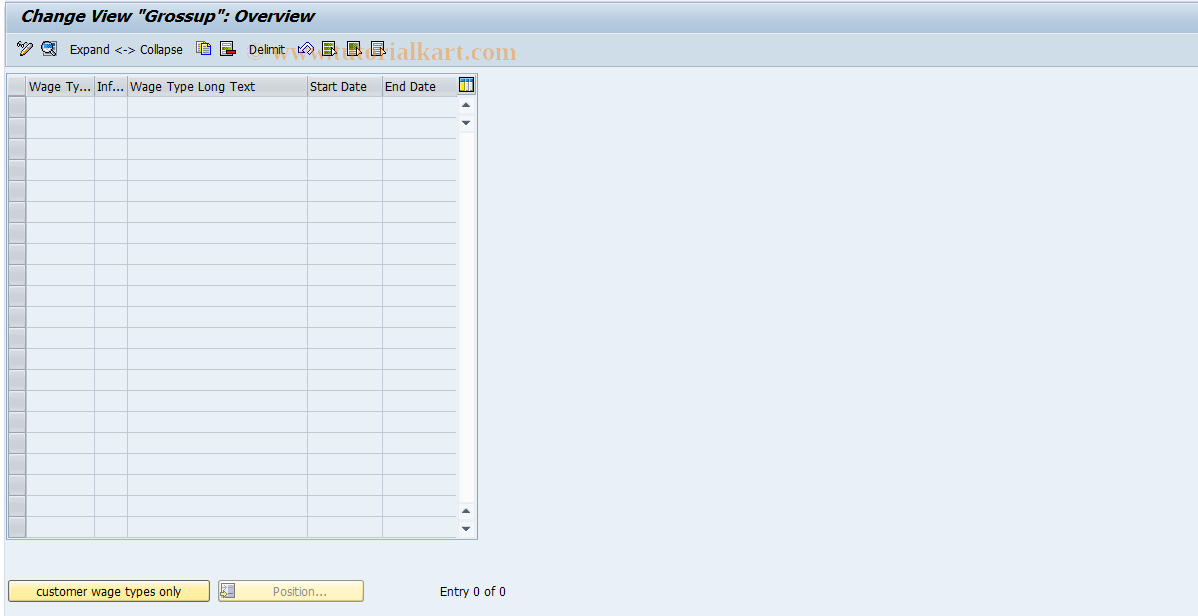 SAP TCode S_AHR_61002799 - IMG-Aktivität: OHATH_GU080