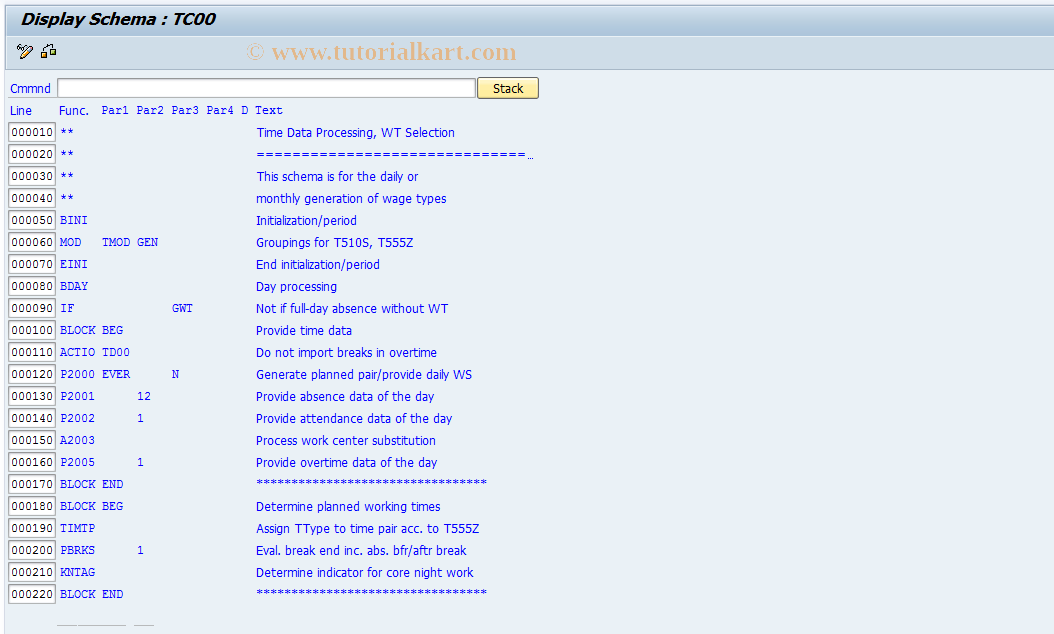 SAP TCode S_AHR_61002804 - IMG Activity: OHACTI321