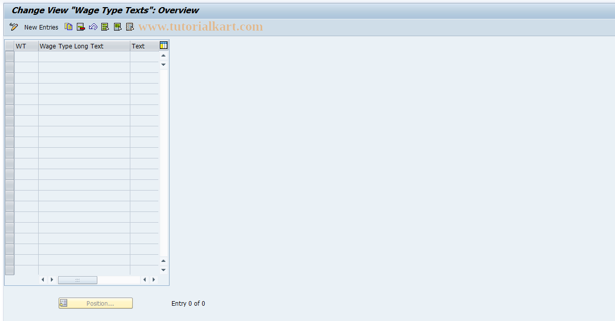 SAP TCode S_AHR_61002862 - IMG Activity: OHACUM102