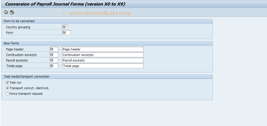 SAP TCode S_AHR_61002877 - IMG-Aktivität: OHATH_601