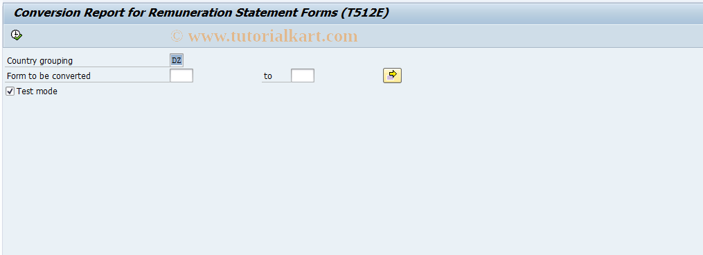 SAP TCode S_AHR_61002890 - IMG-Aktivität: OHATW_483