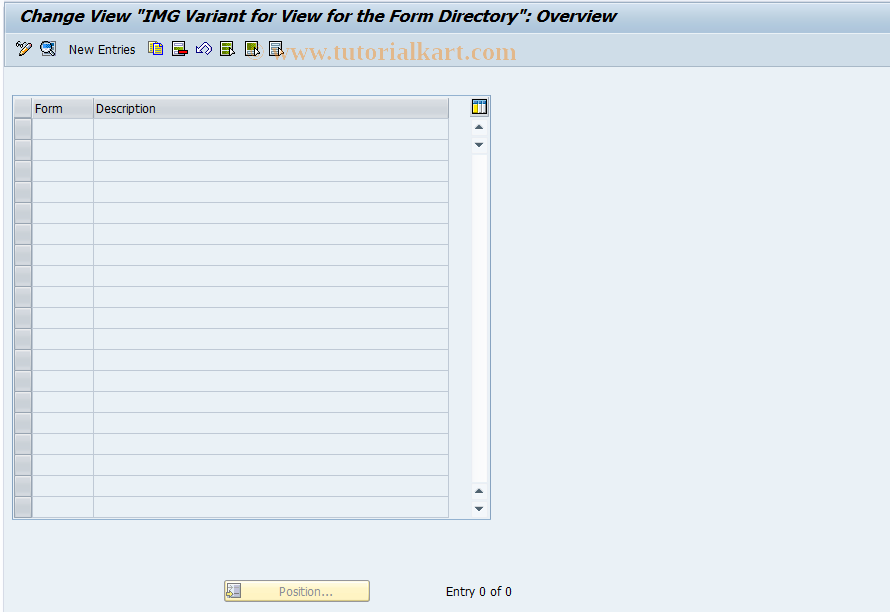 SAP TCode S_AHR_61002909 - IMG-Aktivität: SIMG_OHATH_525