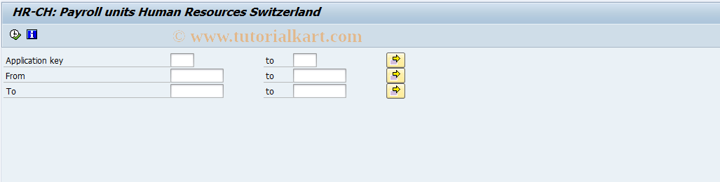 SAP TCode S_AHR_61002920 - IMG Activity: OHACUM210