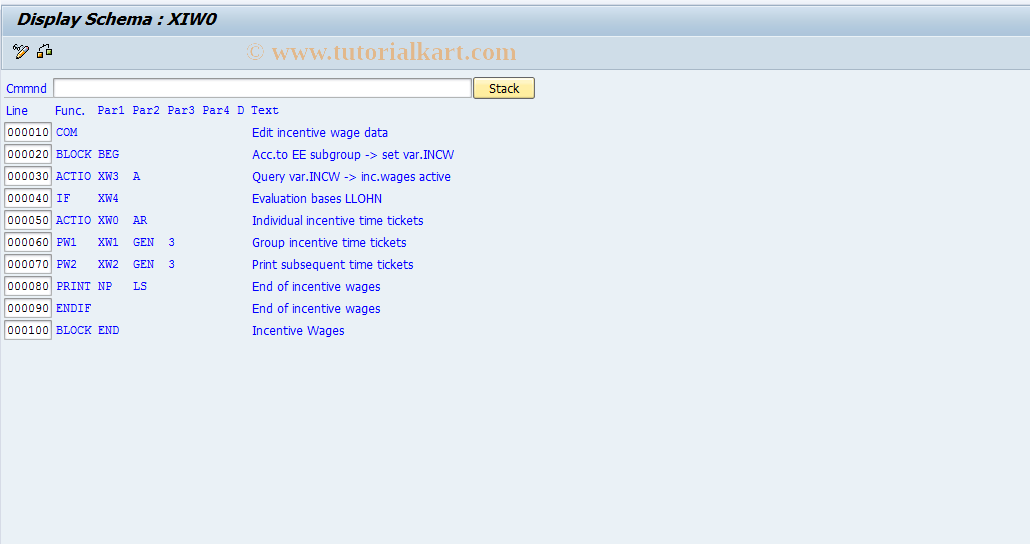 SAP TCode S_AHR_61002955 - IMG Activity: OHACIW035