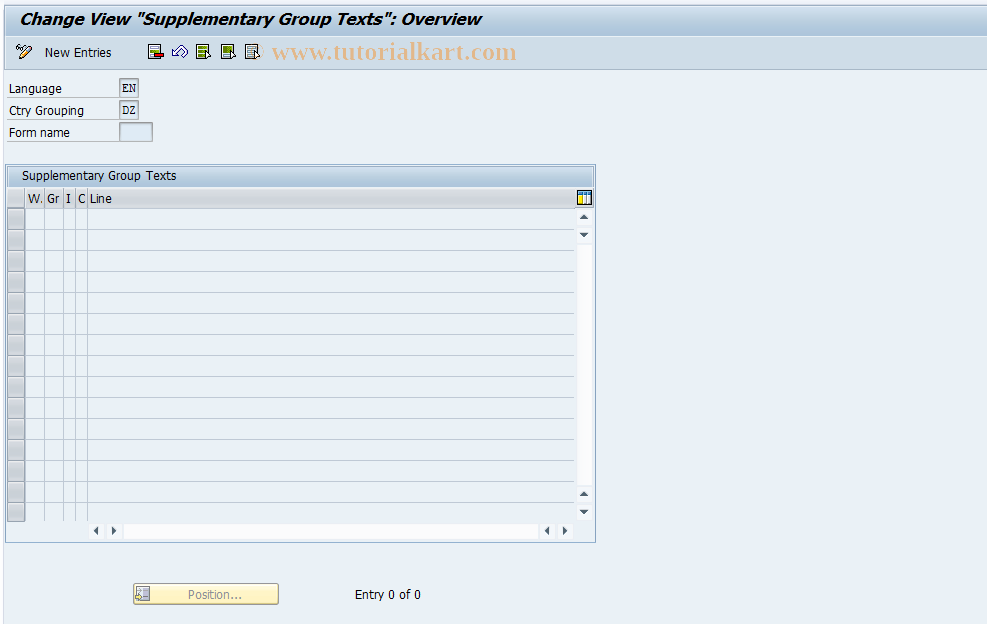 SAP TCode S_AHR_61003010 - IMG-Aktivität: SIMG_OHATH_407