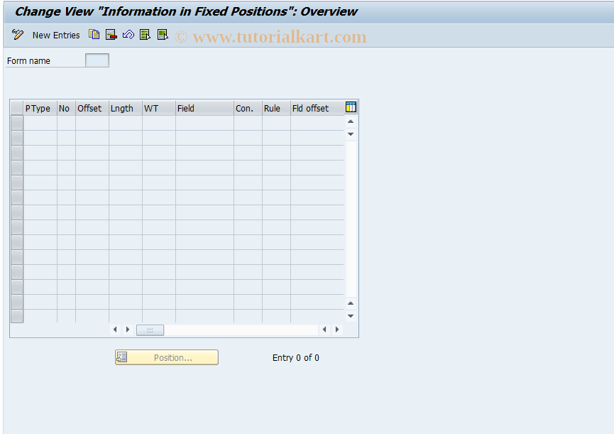 SAP TCode S_AHR_61003049 - IMG-Aktivität: SIMG_OHATW_414