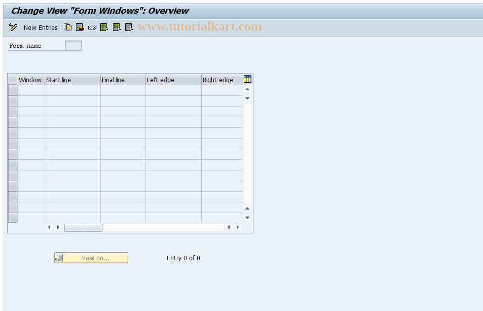 SAP TCode S_AHR_61003050 - IMG-Aktivität: SIMG_OHATH_426