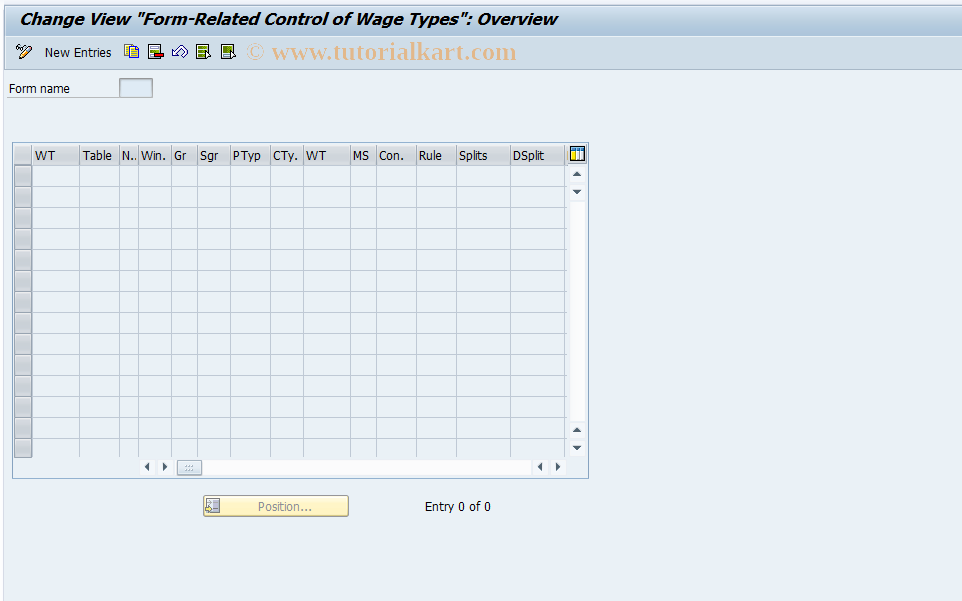 SAP TCode S_AHR_61003055 - IMG-Aktivität: SIMG_OHATW_415