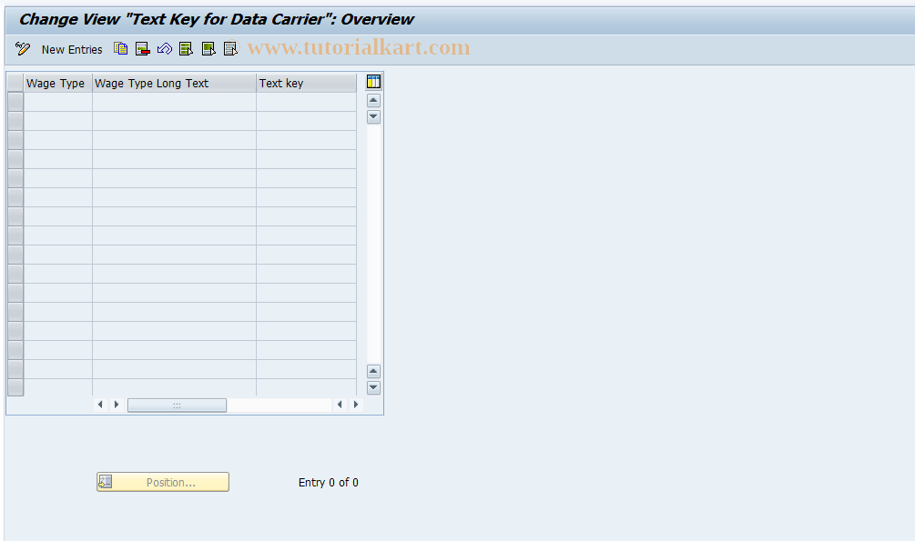 SAP TCode S_AHR_61003086 - IMG-Aktivität: OHATH_DT004