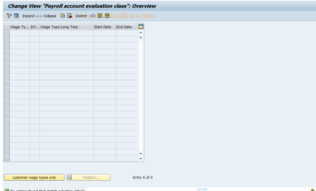 SAP TCode S_AHR_61003099 - IMG-Aktivität: SIMG_OHATH_464