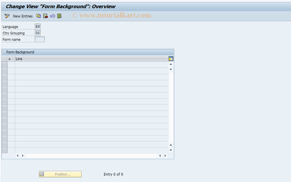 SAP TCode S_AHR_61003114 - IMG-Aktivität: SIMG_OHATH_422