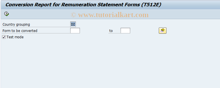 SAP TCode S_AHR_61003121 - IMG-Aktivität: OHAR483