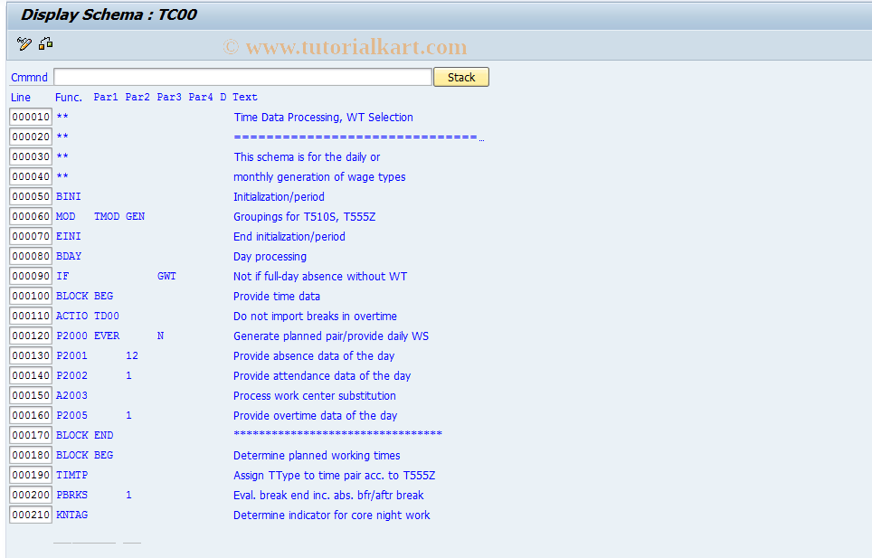 SAP TCode S_AHR_61003131 - IMG-Aktivität: OHATH_TI340