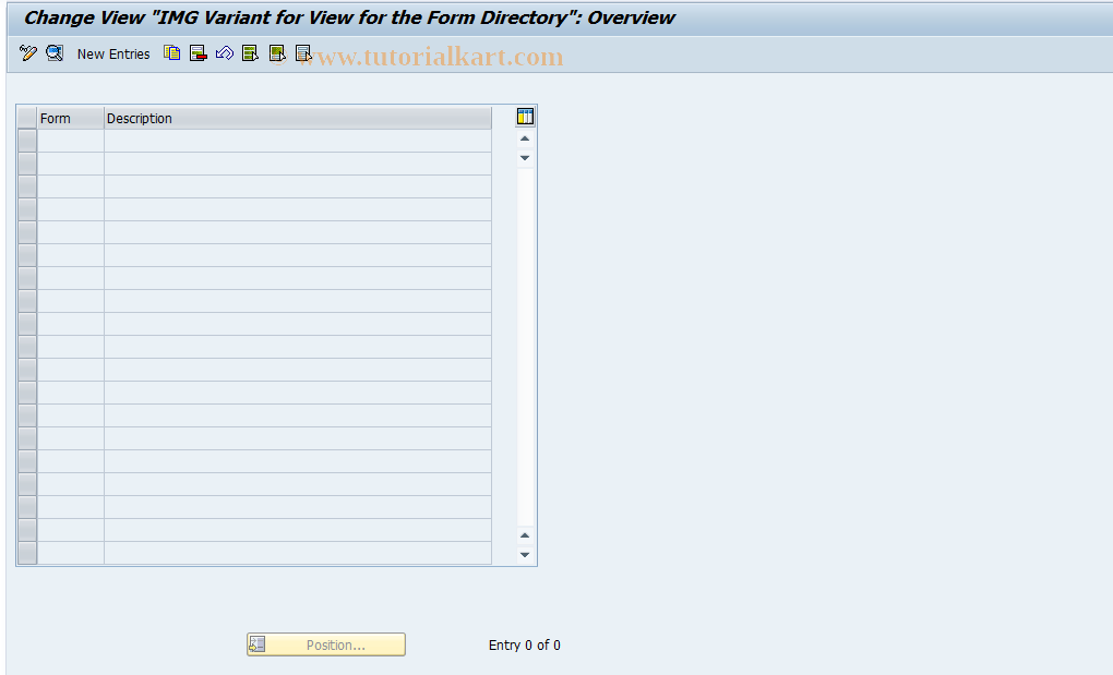 SAP TCode S_AHR_61003162 - IMG-Aktivität: SIMG_OHAR525