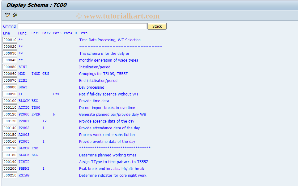 SAP TCode S_AHR_61003182 - IMG-Aktivität: OHATH_TI323