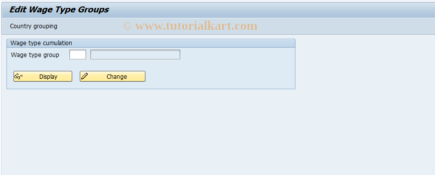 SAP TCode S_AHR_61003195 - IMG-Aktivität: OHATW_TX213