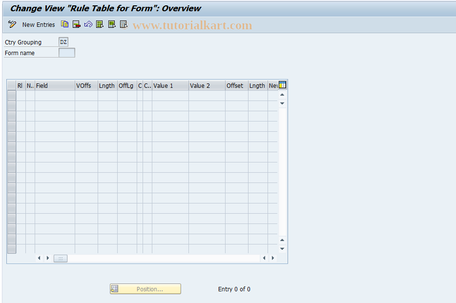 SAP TCode S_AHR_61003202 - IMG-Aktivität: SIMG_OHAR410