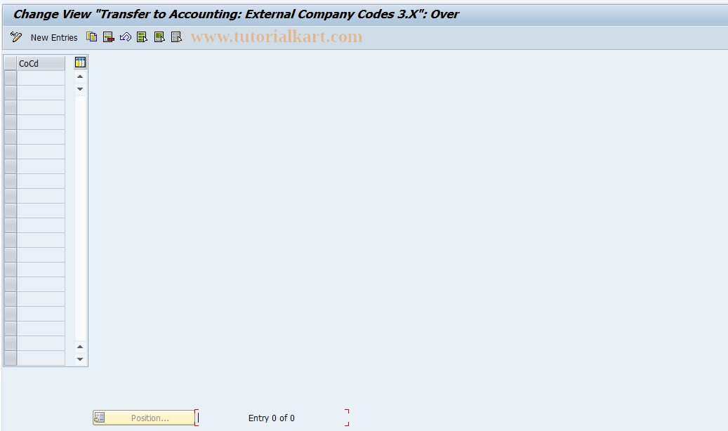 SAP TCode S_AHR_61003263 - IMG-Aktivität: OHATH_RI090