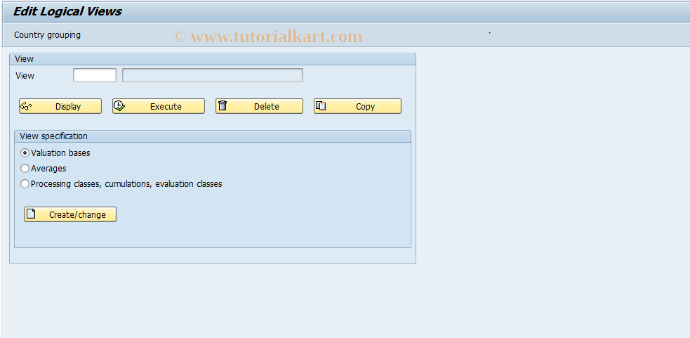 SAP TCode S_AHR_61003334 - IMG-Aktivität: OHATH_UM105