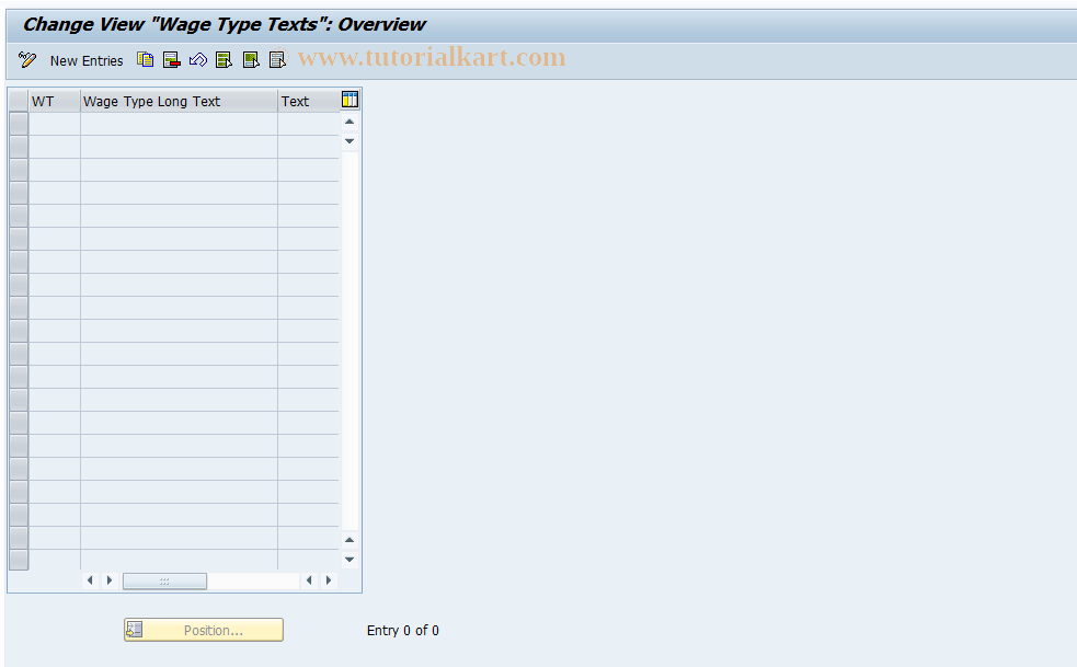 SAP TCode S_AHR_61003345 - IMG-Aktivität: OHATH_UM102