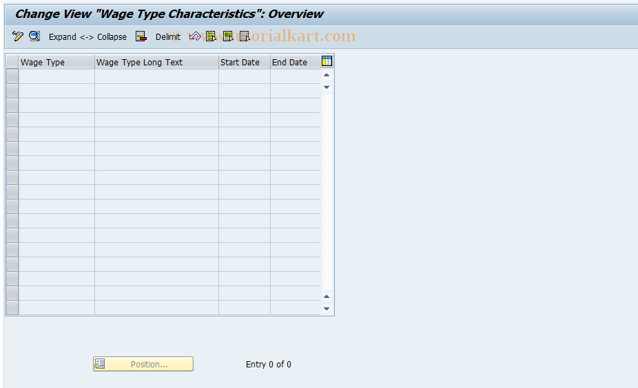 SAP TCode S_AHR_61003380 - IMG Activity: OHADBLL600