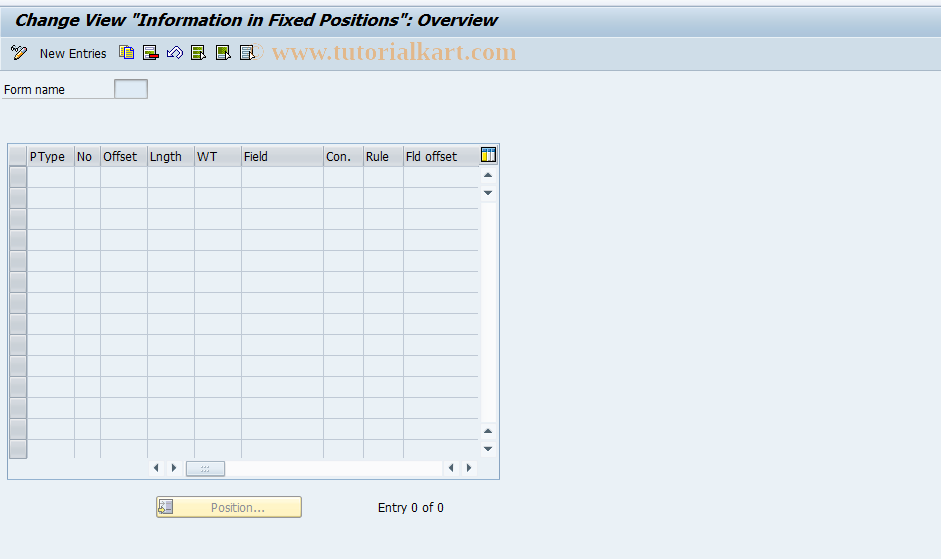 SAP TCode S_AHR_61003443 - IMG Activity : SIMG_OHAM_417