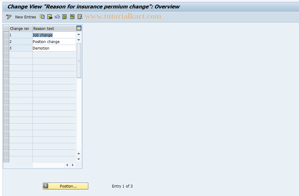 SAP TCode S_AHR_61003523 - IMG-Aktivität: OHATW_NH130