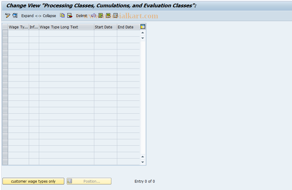 SAP TCode S_AHR_61003527 - IMG-Aktivität: OHASUD014