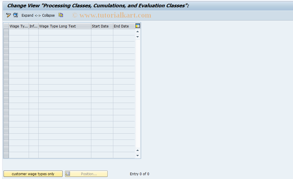 SAP TCode S_AHR_61003528 - IMG-Aktivität: OHARWT028