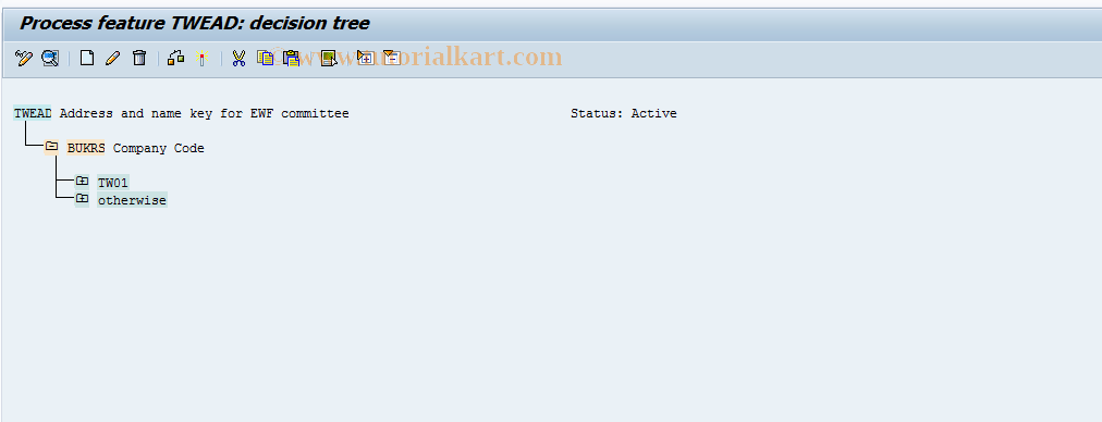 SAP TCode S_AHR_61003560 - IMG-Aktivität: OHATW_TX350