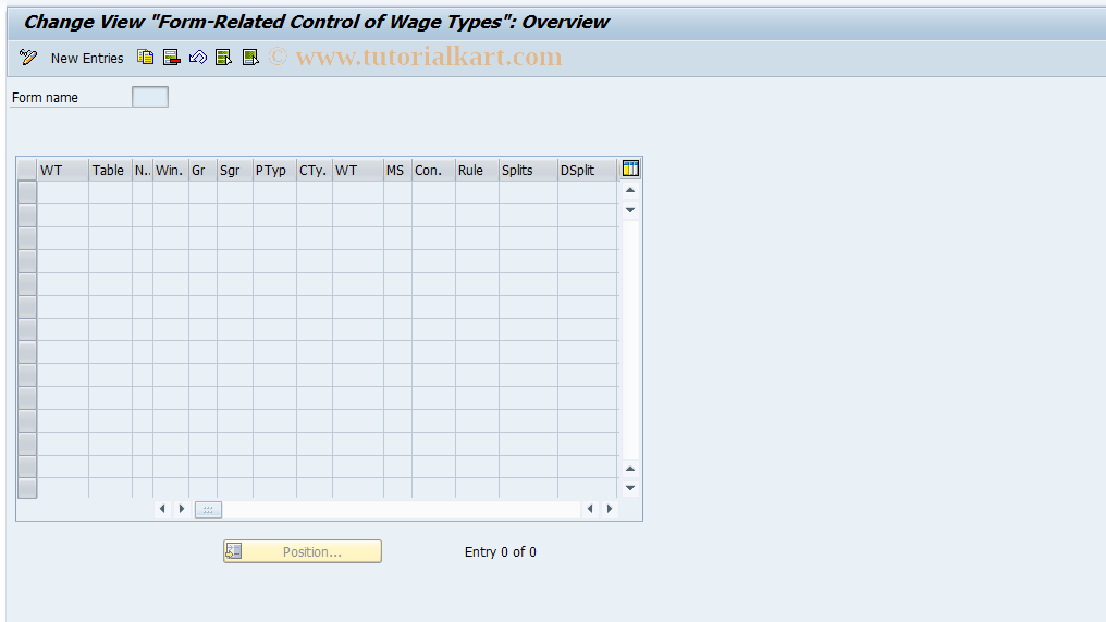 SAP TCode S_AHR_61003561 - IMG-Aktivität: SIMG_OHAR415