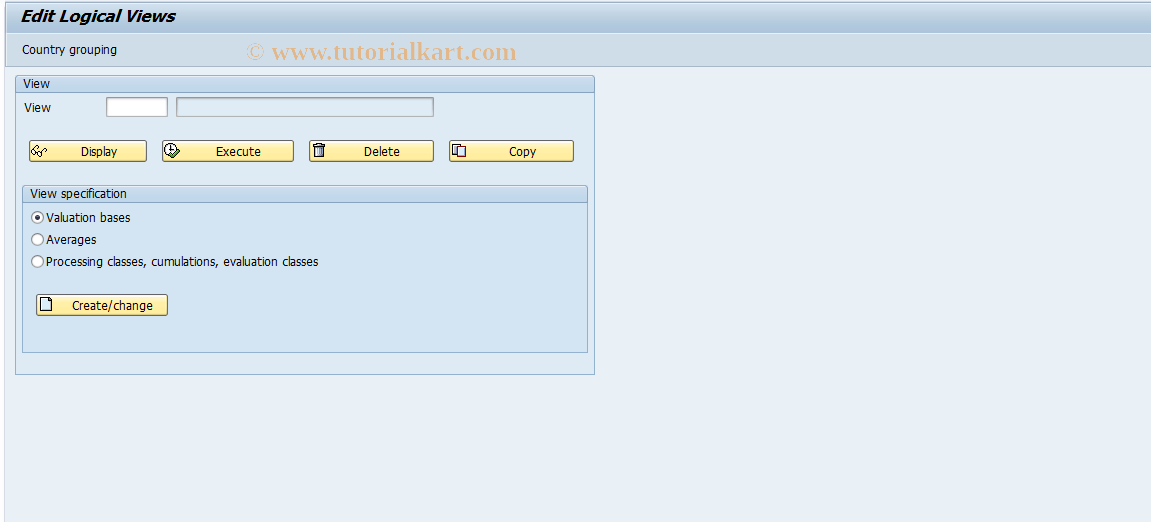 SAP TCode S_AHR_61003586 - IMG-Aktivität: OHATW_UM105