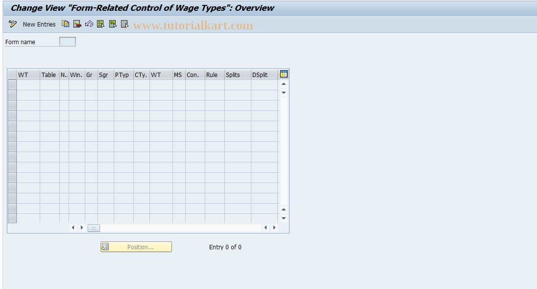 SAP TCode S_AHR_61003613 - IMG Activity : SIMG_OHAM_409