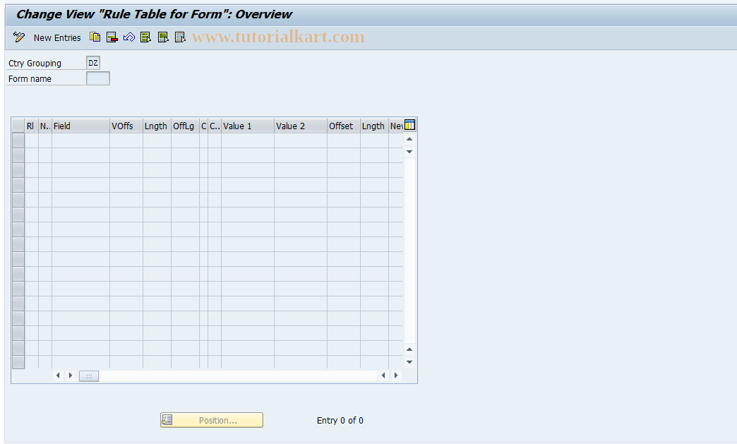 SAP TCode S_AHR_61003620 - IMG-Aktivität: SIMG_OHAR467