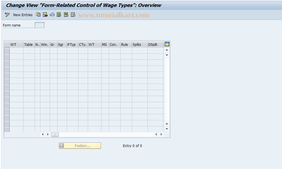 SAP TCode S_AHR_61003658 - IMG-Aktivität: SIMG_OHASE_409