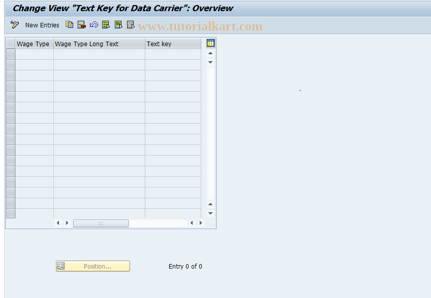 SAP TCode S_AHR_61003821 - IMG activity: OHAEDT004