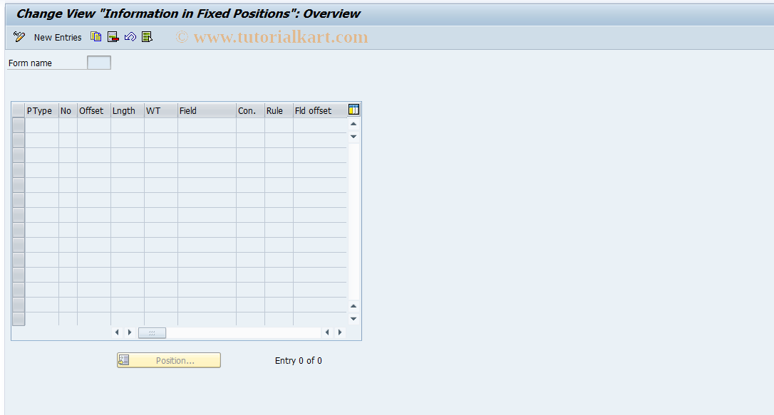 SAP TCode S_AHR_61003830 - IMG-Aktivität: SIMG_OHASE_519