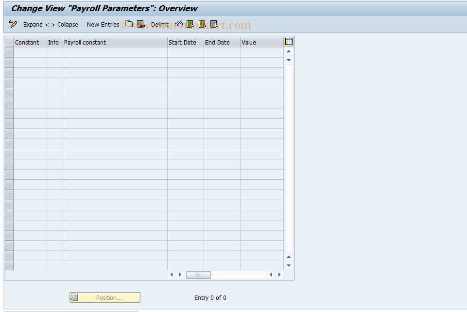 SAP TCode S_AHR_61003863 - IMG Activity: OHADEHC23