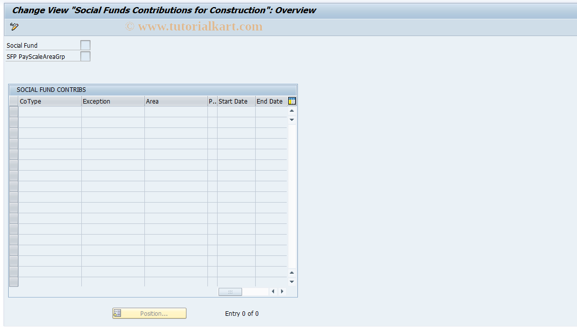 SAP TCode S_AHR_61003867 - IMG Activity: OHADBLO010